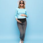 شلوار جین مام استایل بارداری B-03